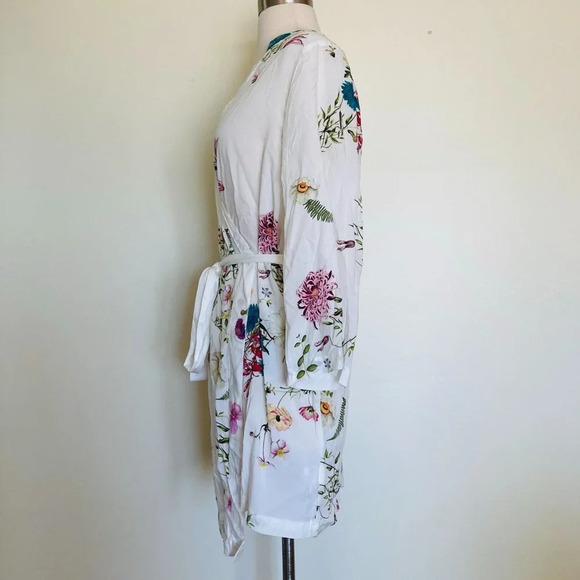 Anthropologie Plum Pretty Sugar Siren Song Robe Size XS NWOT - Picture 11 of 13